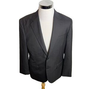 J.Crew Crosby Classic-fit suit jacket Italian wool Black Size 40R BZ640